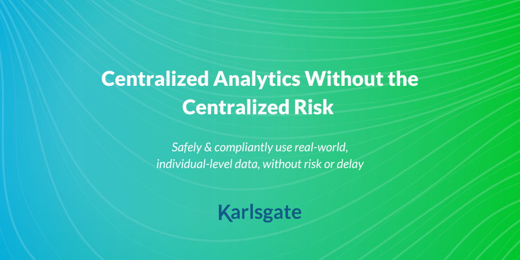 Centralized Analytics Without the Centralized Risk