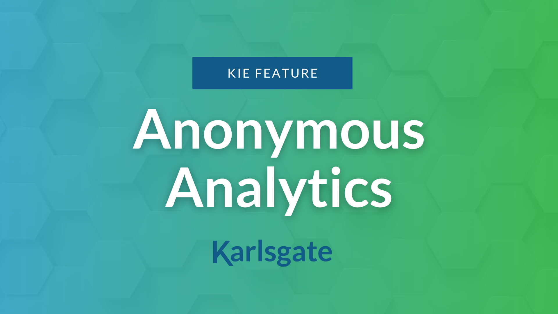 Video - Anonymous Analytics Walkthrough